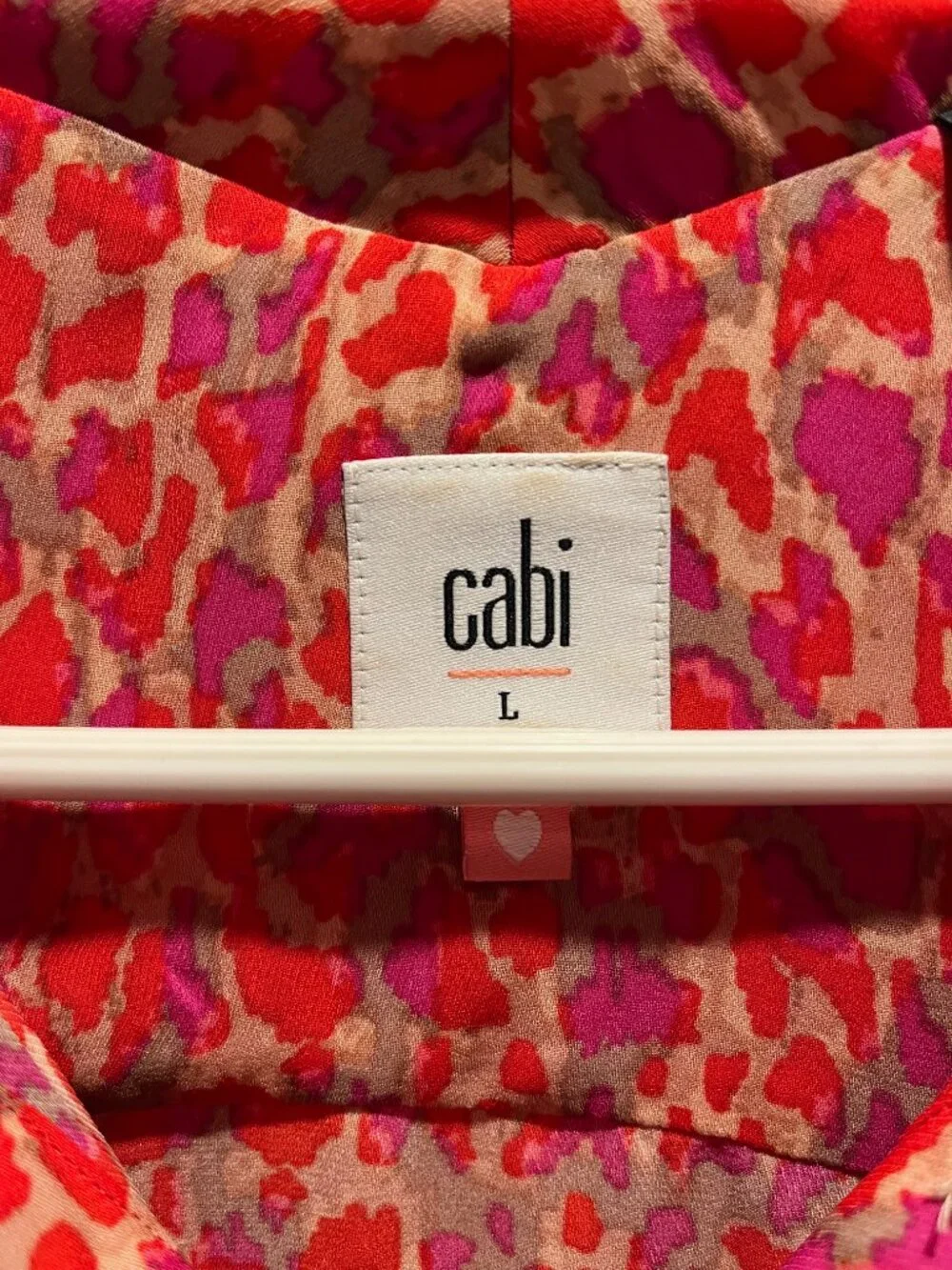 Heart of CABI hi/low blouse - Picture 2 of 3